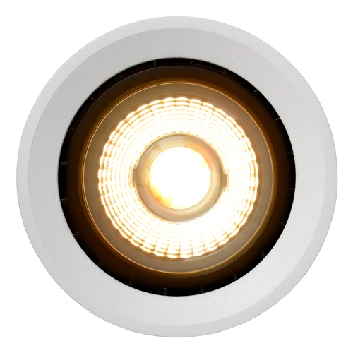 Lucide FEDLER - Deckenstrahler - Ø 12 cm - LED Dim to warm - GU10 (ES111) - 1x12W 2200K/3000K - Weiß - detail 1